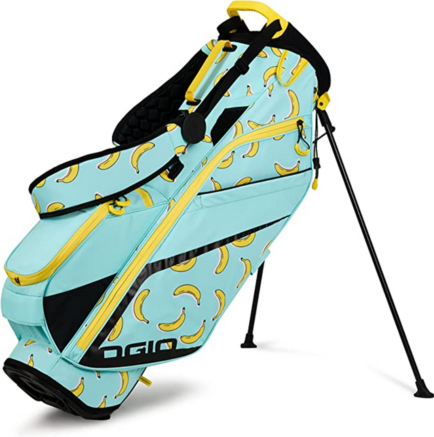 NEW 2023 Ogio Fuse 4 Bananarama Double Strap Stand/Carry Golf Bag