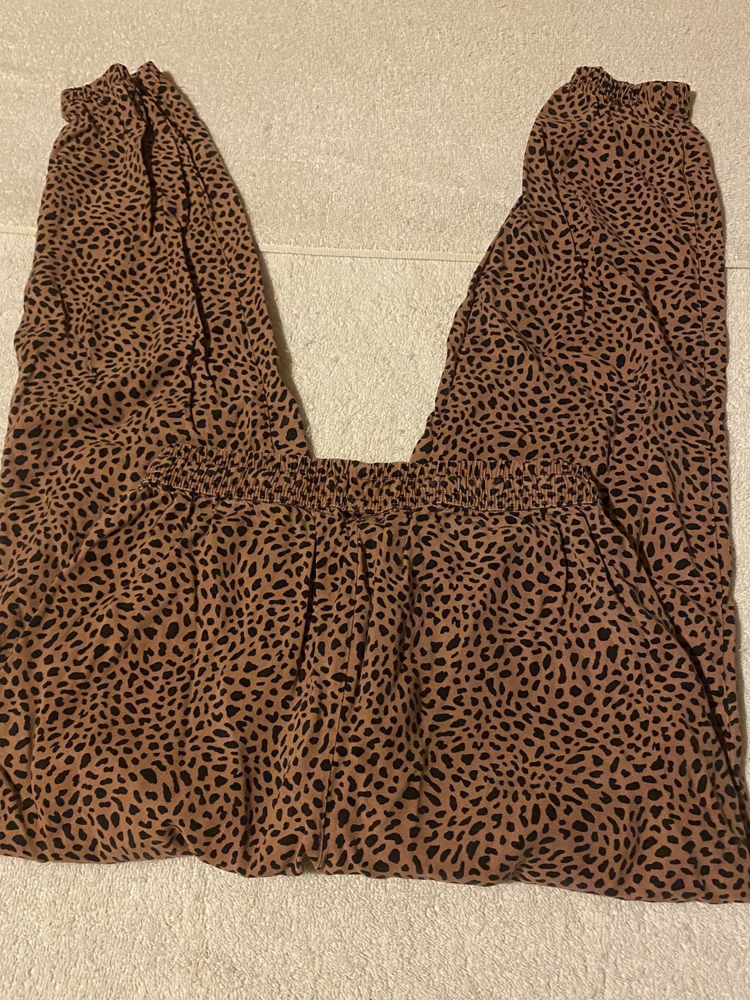 Victoria’s Secret Pink Women’s XS Pajama Pants Cheetah Print SidelineSwap