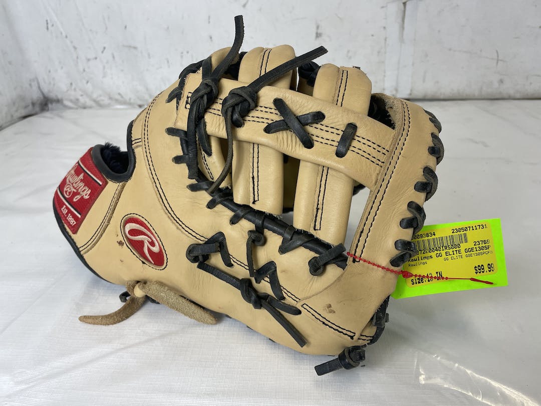 Used Rawlings Gg Elite Gge130spcfb 13" First Base Mitt Glove SidelineSwap