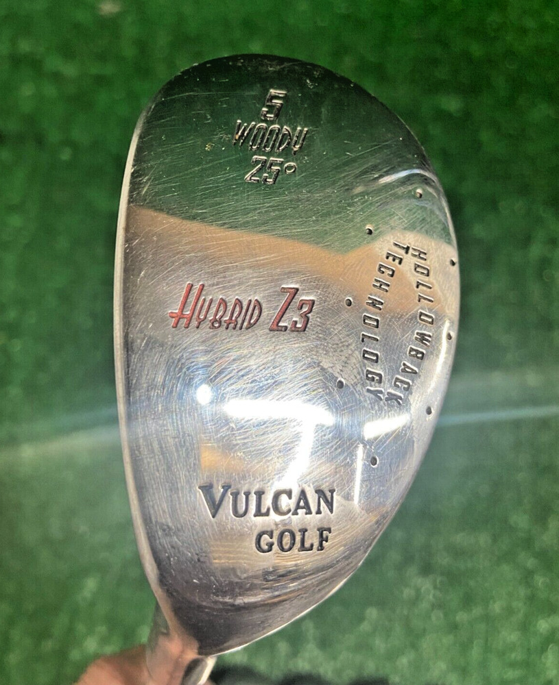 Vulcan Golf Hybrid Z3 Woody Set 3PW Hollowback LH Senior Graphite NEW