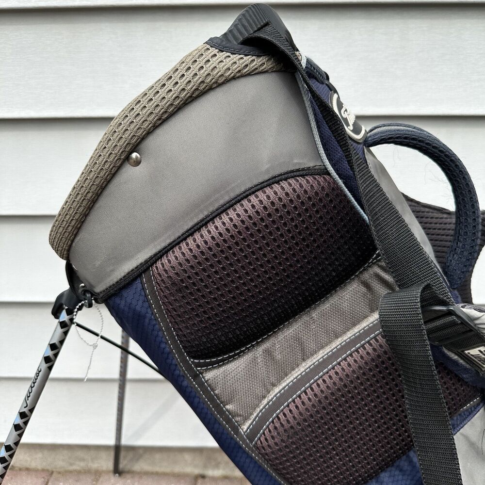Titleist Players Carry Bag Blue Gray Dual Straps Stand 4 Way Divider