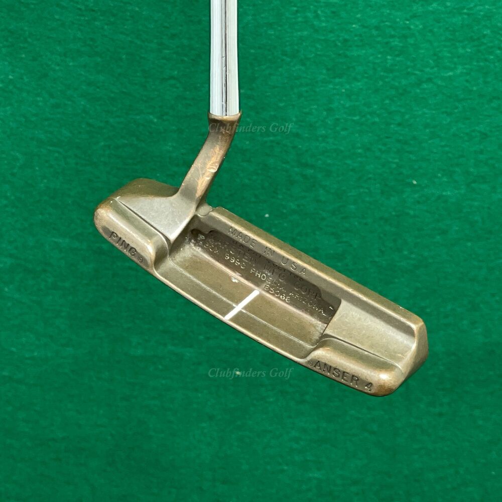 RARE Ping Anser 4 BeCu Beryllium Copper BOX 9990 85068 35" Putter Golf
