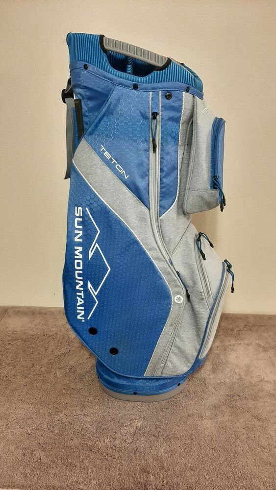 Used Sun Mountain TETON Cart Bag Gray Cobart SidelineSwap