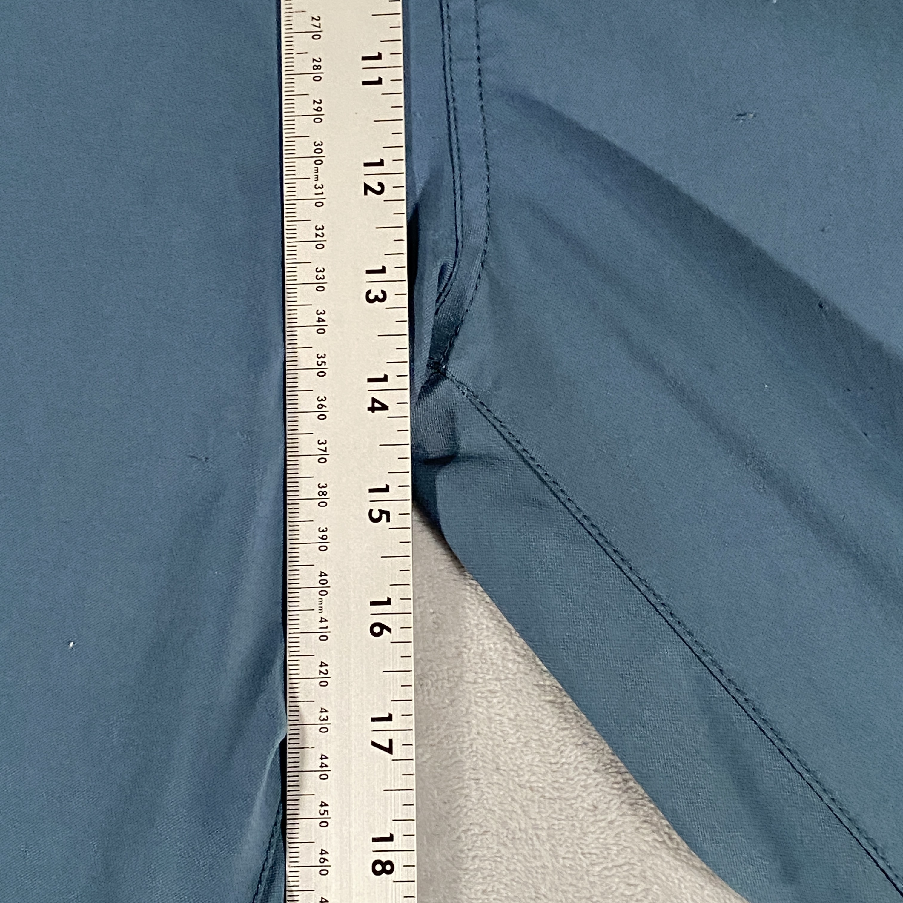 GERRY Pants Mens Size 40x30 Flex Teal Cargo Nylon Hiking Zipper Pockets