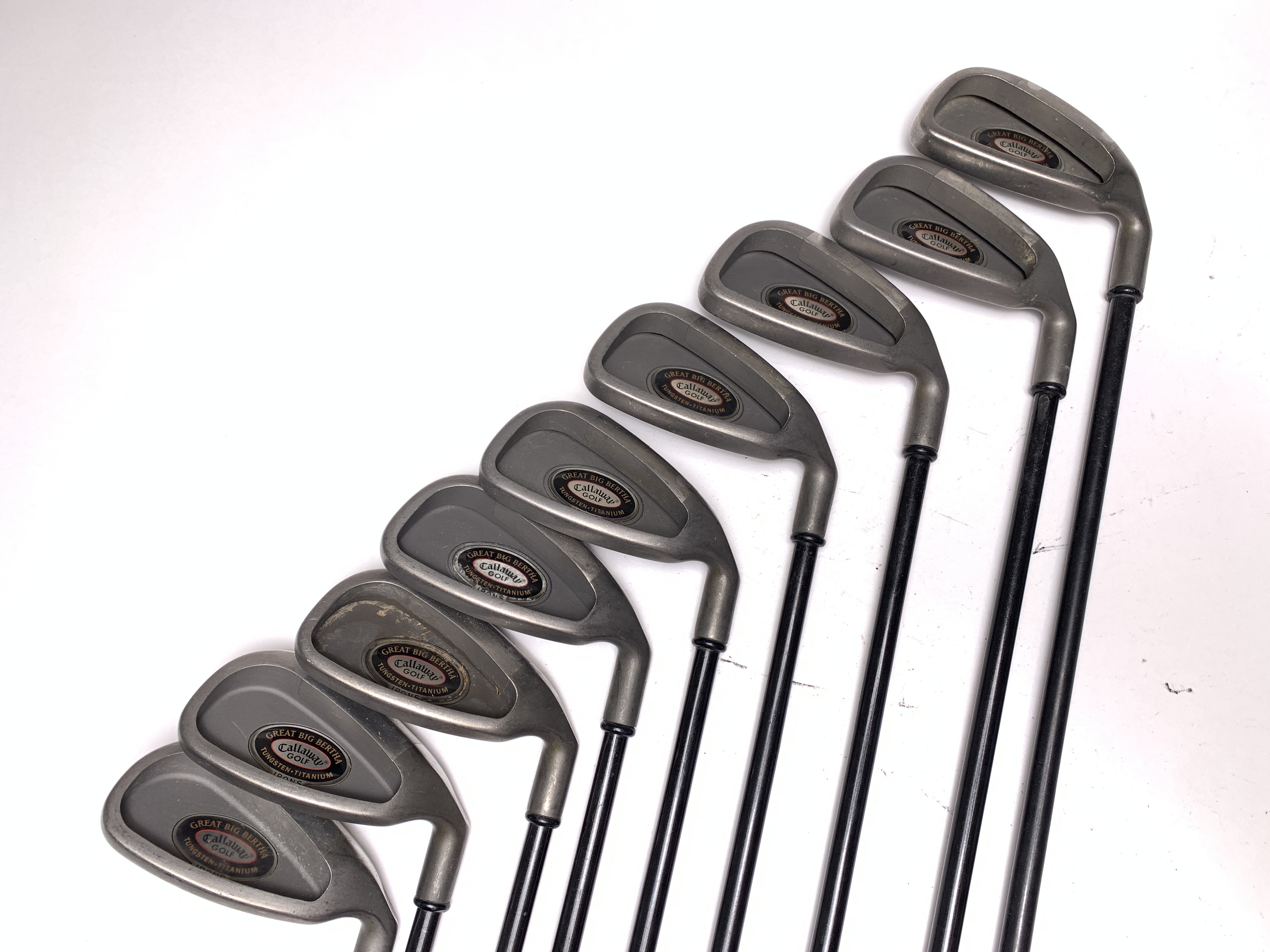 Callaway Great Big Bertha Iron Set 3PW+SW RCH 96 Firm Graphite Mens RH