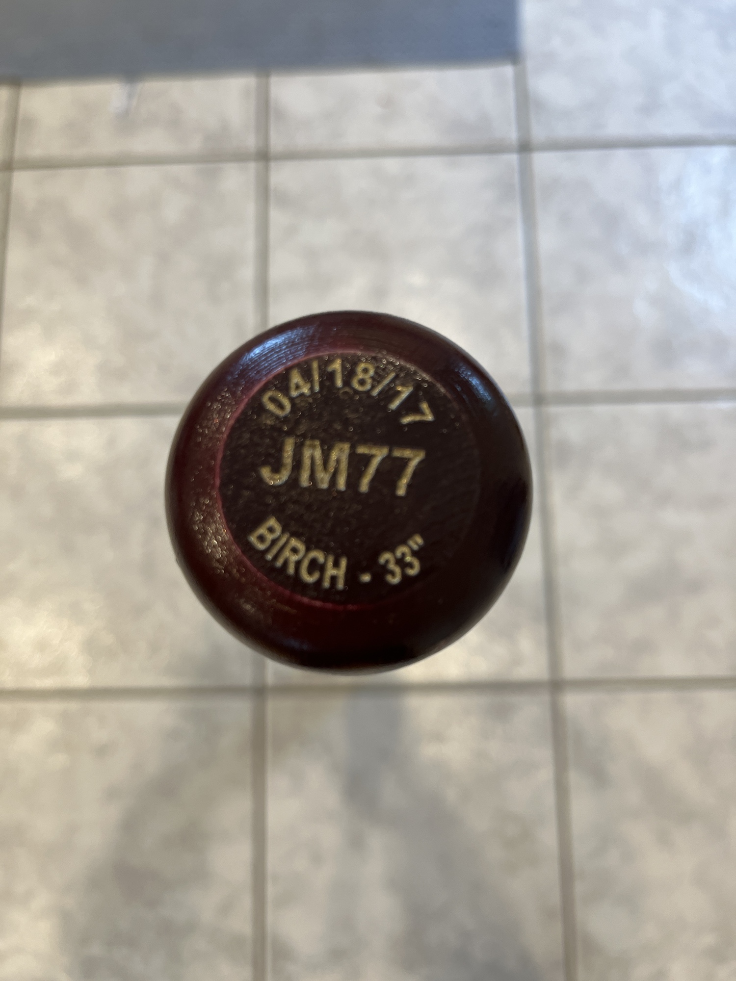 NEW Rawlings Custom Professional Wood Bat (33 Inch) SidelineSwap