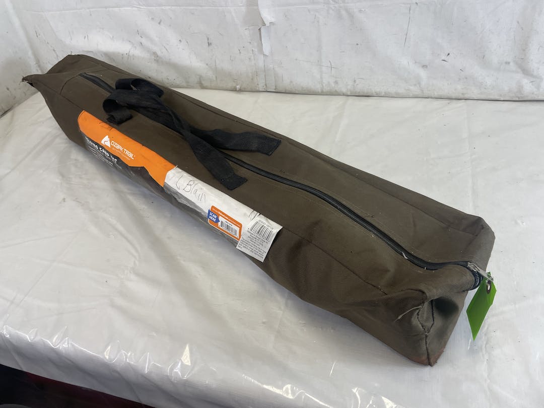 Used Ozark Trail Folding Camp Cot 75.4" X 25.5" X 17.8" SidelineSwap
