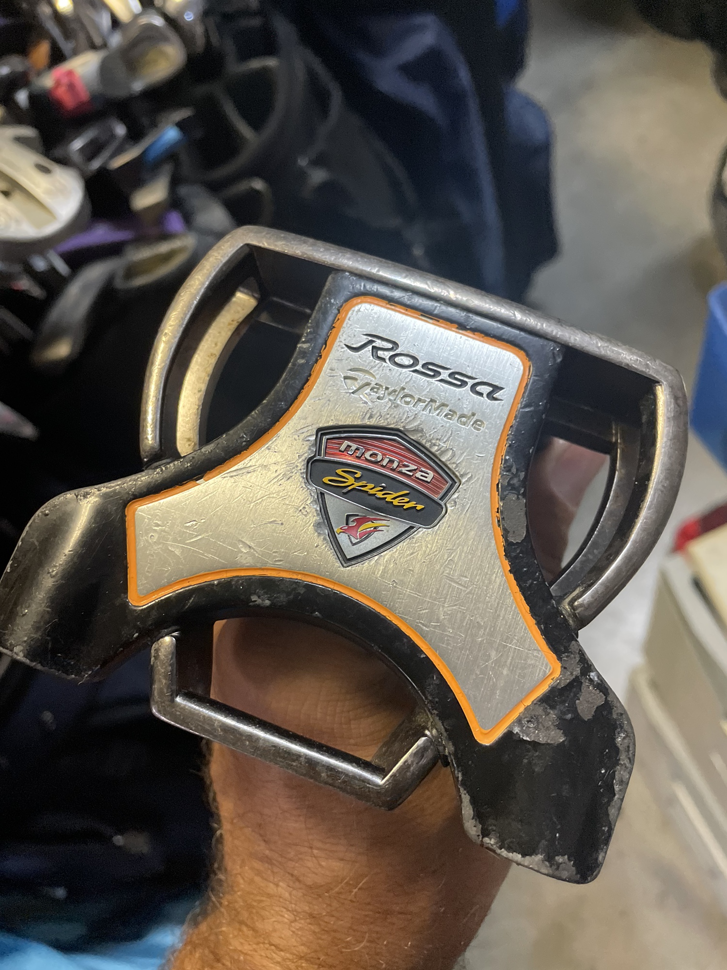 Taylormade Rossa monza spider golf putter 34 shaft right handed