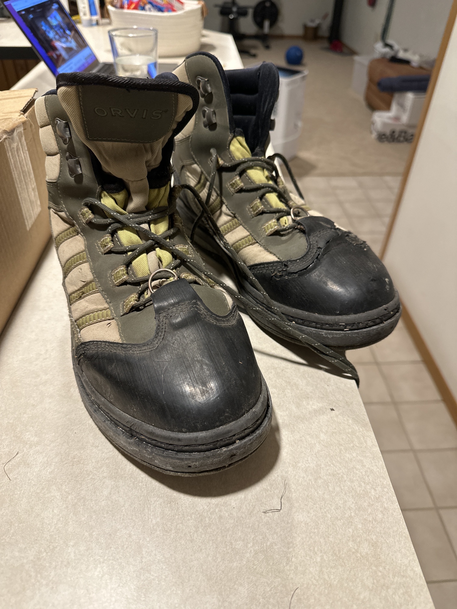 Orvis Felt Bottom Wading Boots Size 13 SidelineSwap