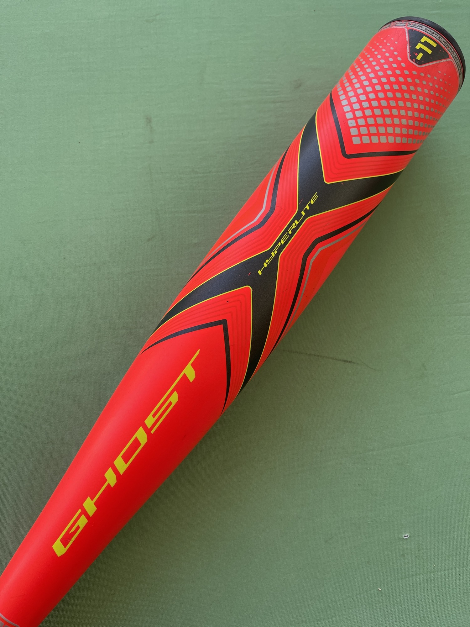 Used USABat Certified 2019 Easton Ghost X Hyperlite Composite Bat 11