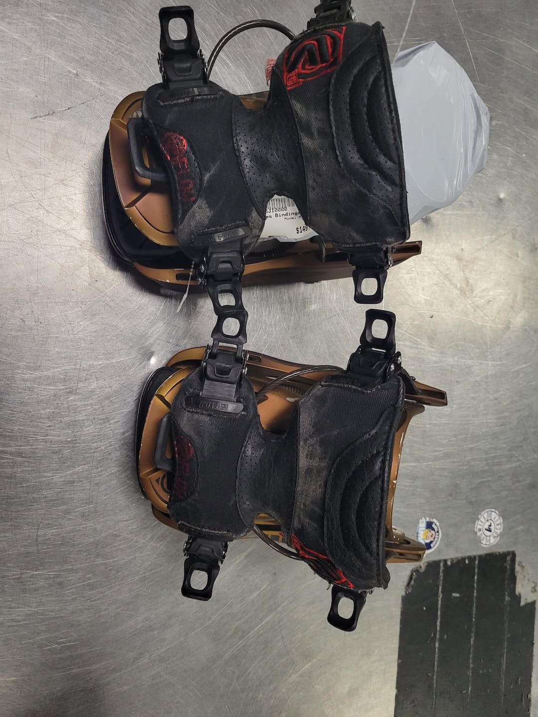Used Flow Mseries Md Men's Snowboard Bindings SidelineSwap