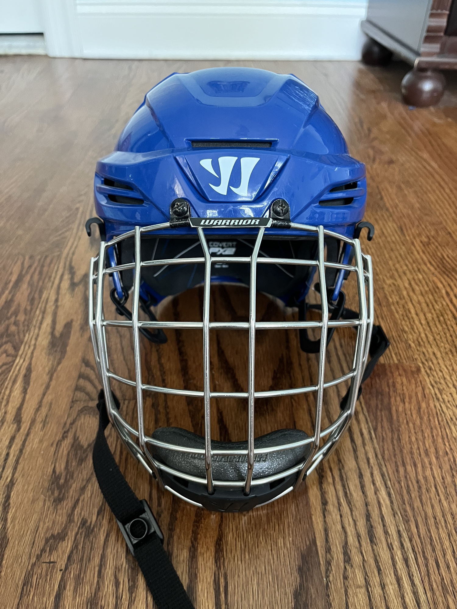 Warrior Covert PX2 Hockey Helmet with Cage SidelineSwap