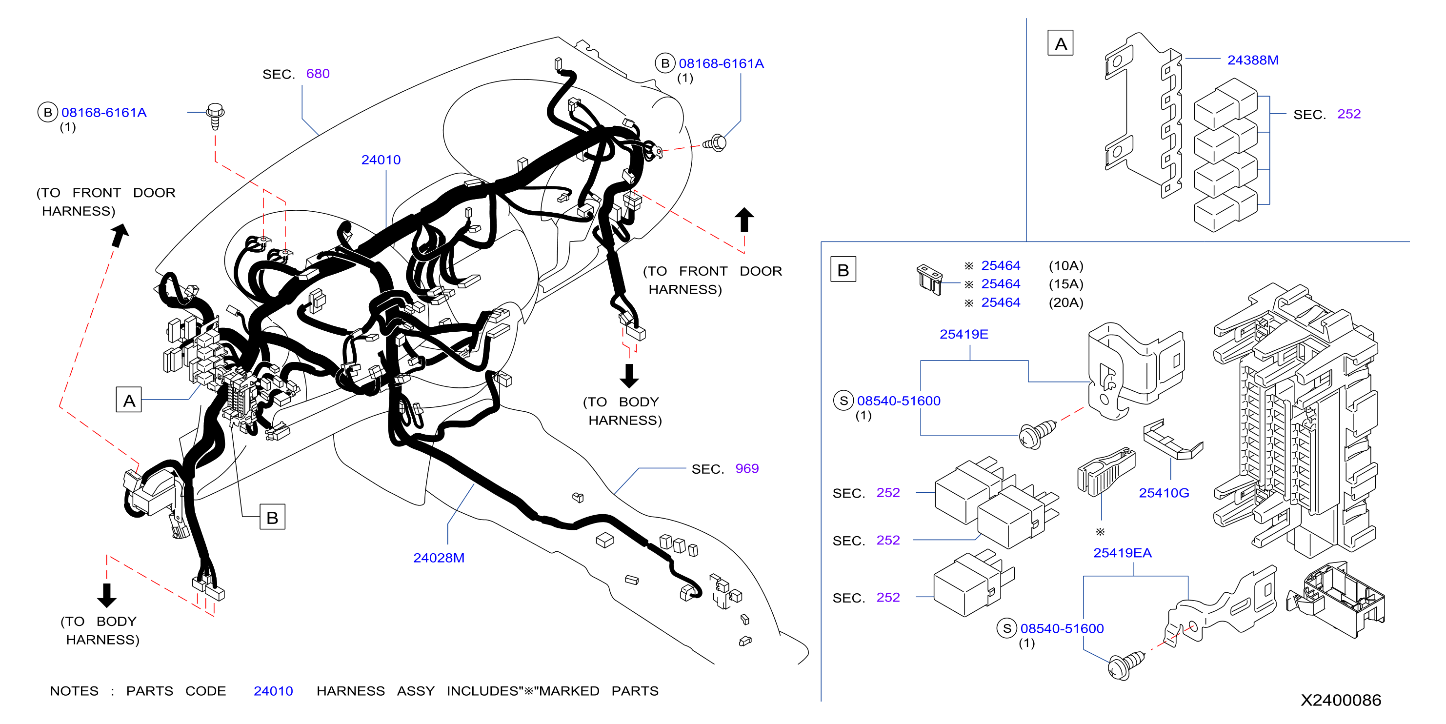 Diagram WIRING for your Nissan Versa