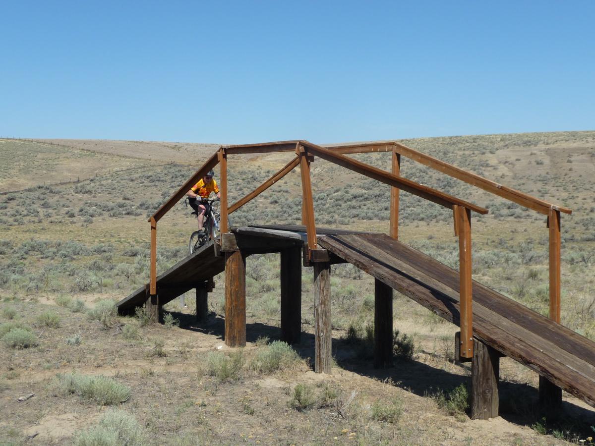 Echo Hills Vinyard Mtb Trail System Mountain Bike Trail in Echo Oregon