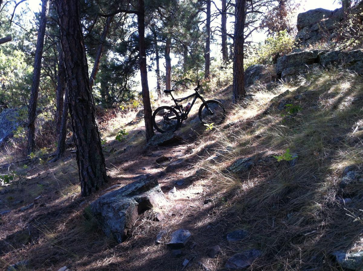 Prairie Trail, Custer State Park Mountain Bike Trail in Custer, South