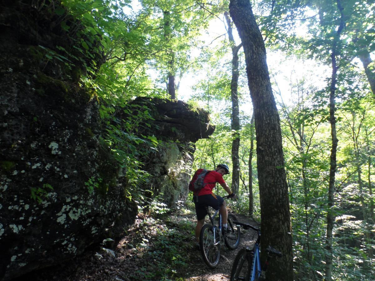 Berryman Mountain Bike Trail in Steelville, Missouri