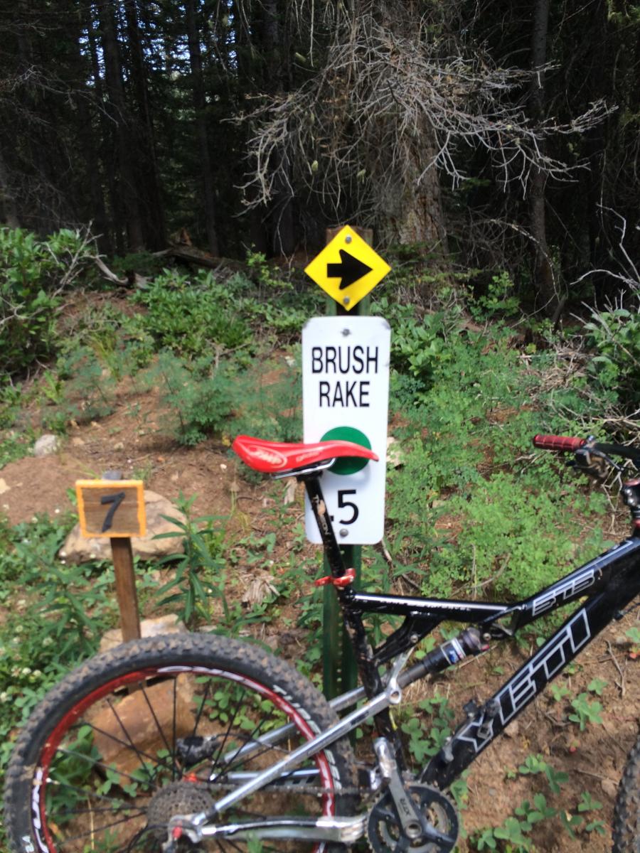 Brush Rake Mountain Bike Trail in Durango, Colorado