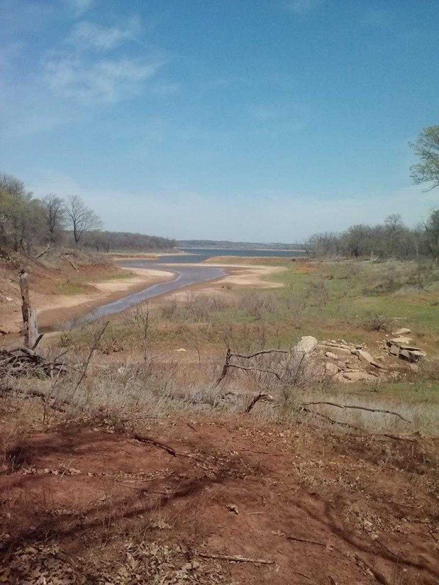 Eagle View, Kaw Lake Mountain Bike Trail in Ponca City, Oklahoma