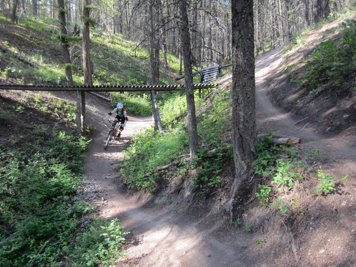 Smith Creek Mountain Bike Trail in Kelowna/westbank, British Columbia