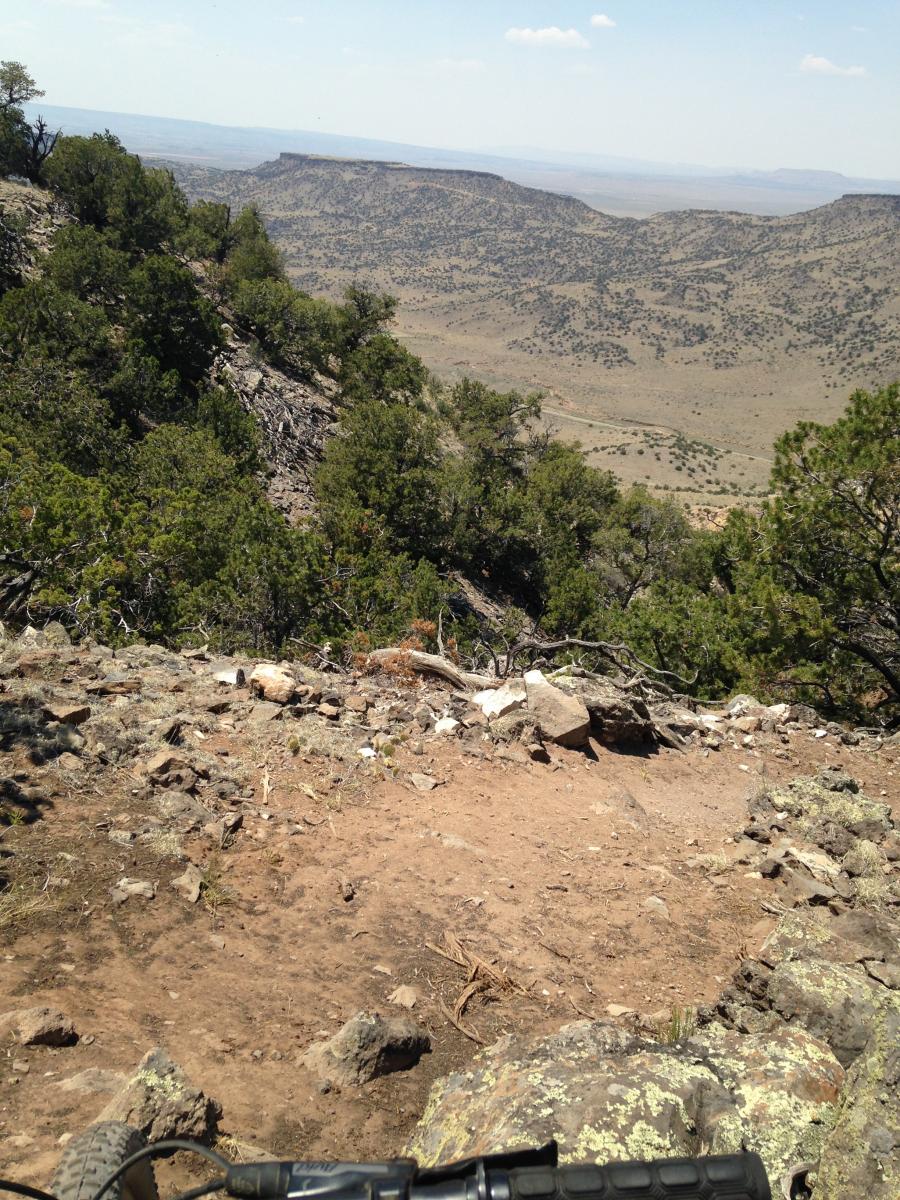 Continental Divide Trail FR 193 to Lobo Canyon Mountain Bike Trail in
