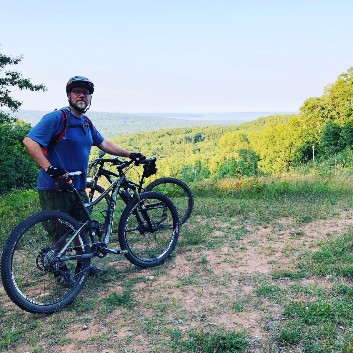 Mt Ashwabay Singletrack Mountain Bike Trail in Bayfield, Wisconsin