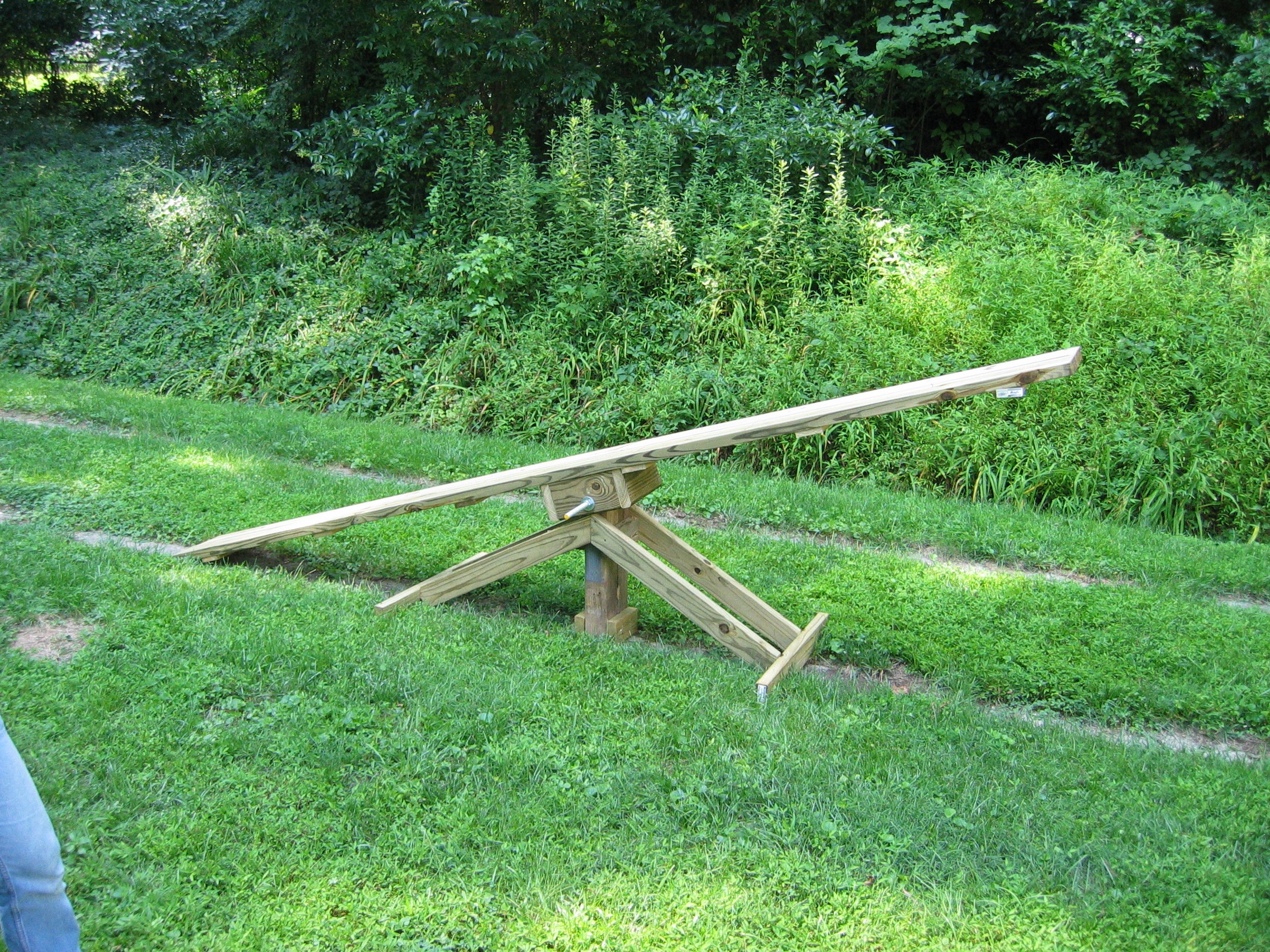 How to Build a Mountain Bike Teeter Totter Feature Singletracks