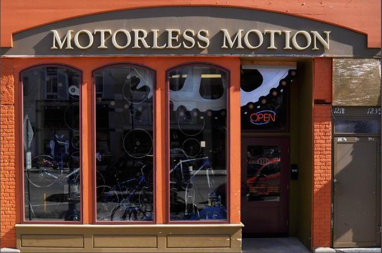 Motorless Motion Bike Shop in Mount Pleasant Michigan