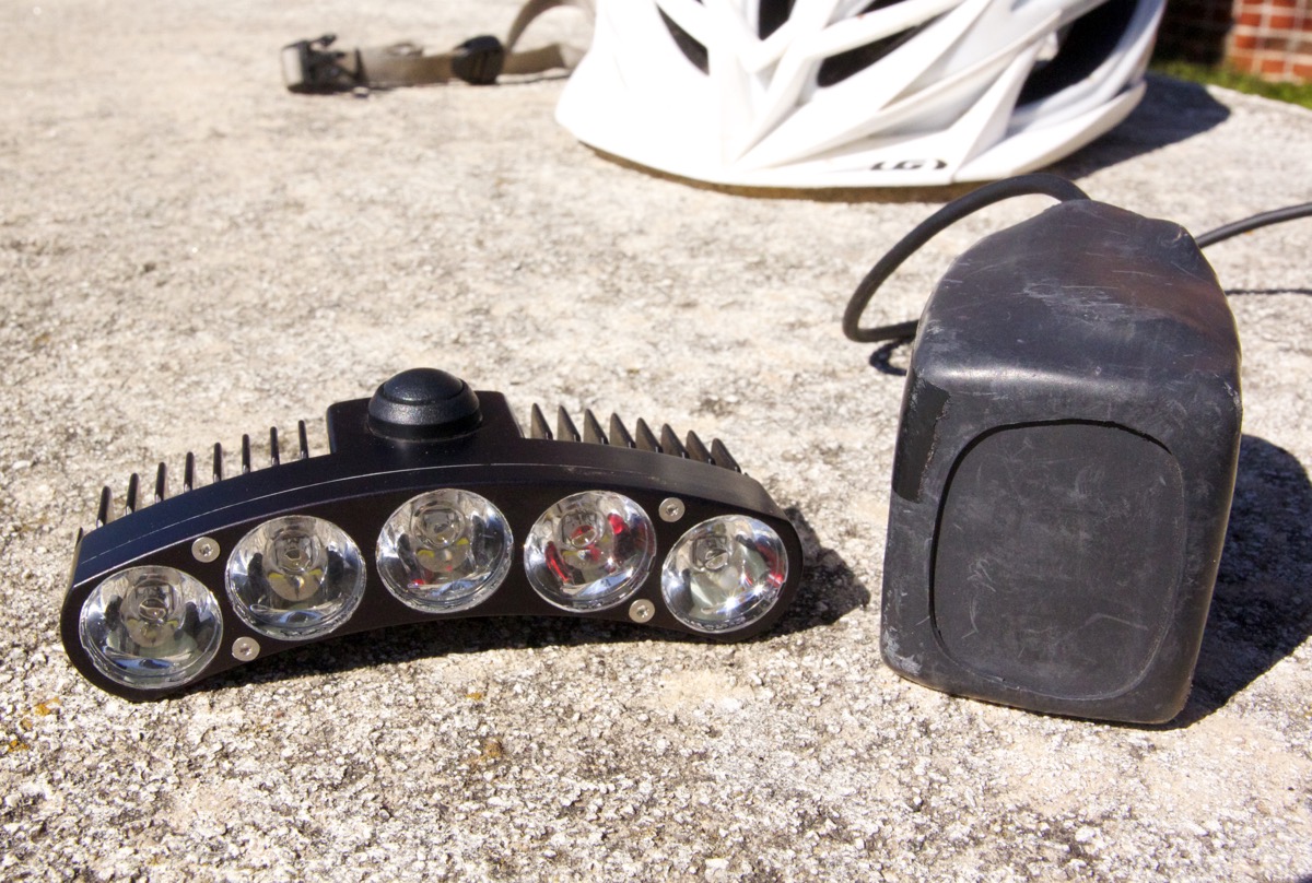 Review Trail LED 3000 Lumen Bike Light Singletracks Mountain Bike News