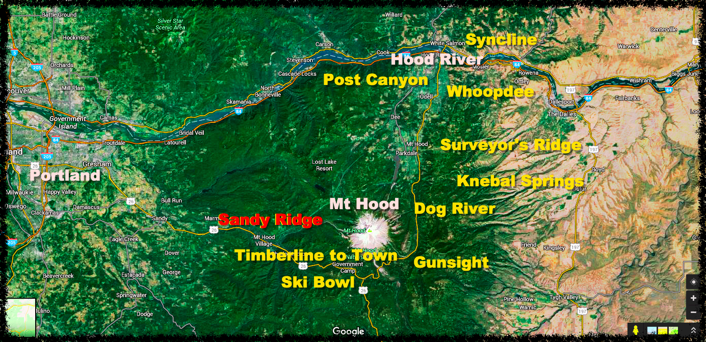 Sandy Ridge Trail Map The Hood Report: The Story Of Sandy Ridge - Singletracks Mountain Bike News