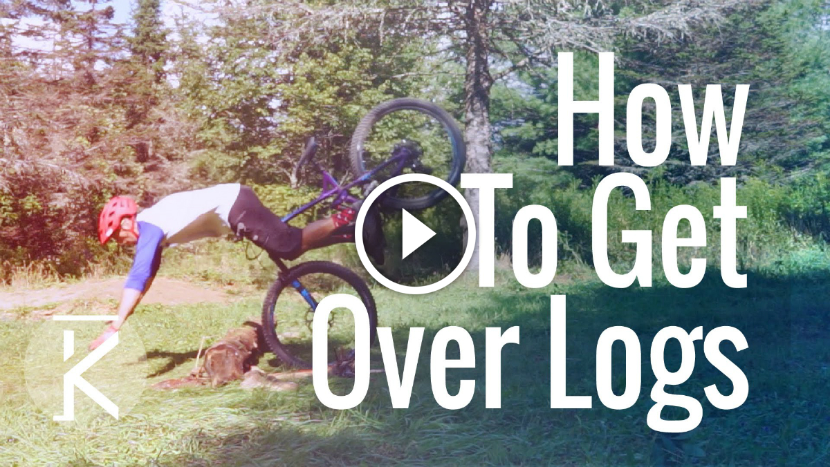 Watch 8.5 Ways To Get Over a Log Singletracks Mountain Bike News