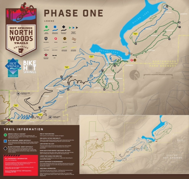 Ride Report from the Newest Arkansas MTB Addition Northwoods Trail