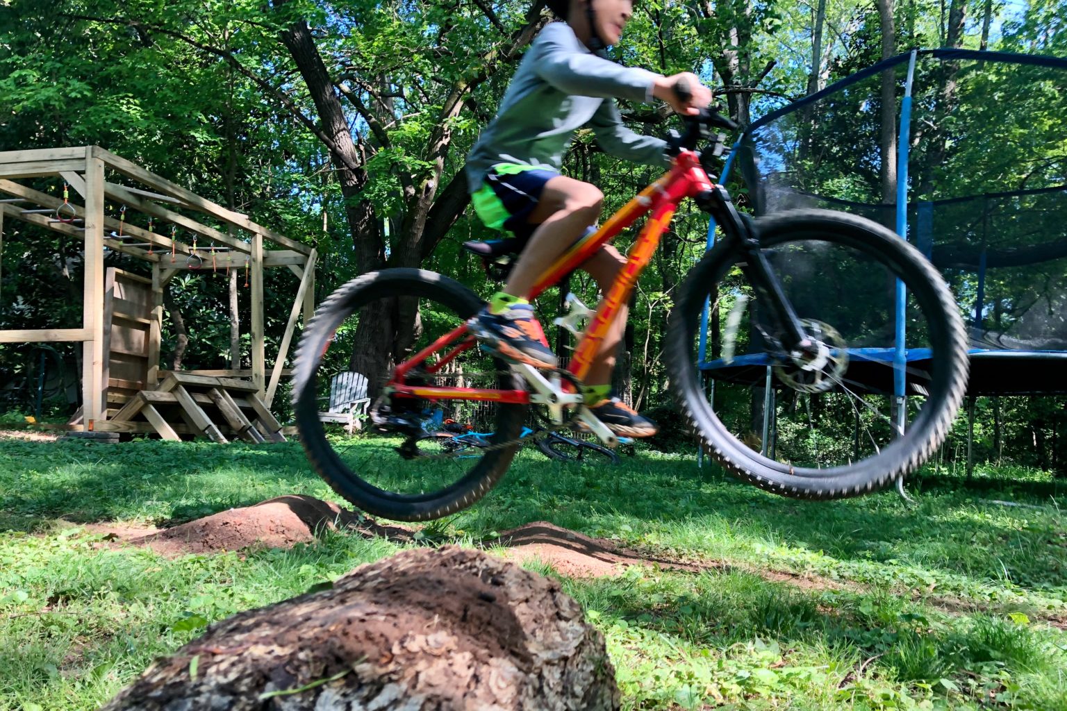 Backyard Bike Park 3 EasytoBuild Features Singletracks Mountain