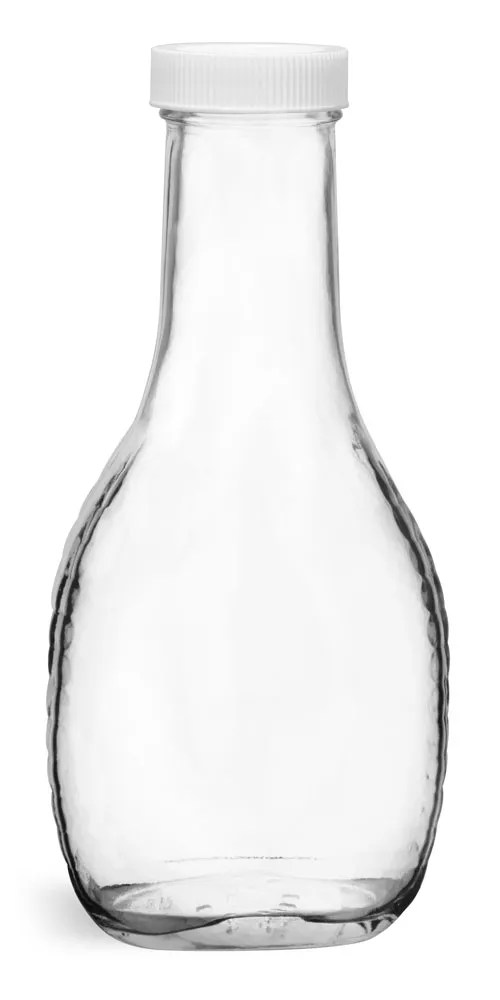 Glass Salad Dressing Bottle
