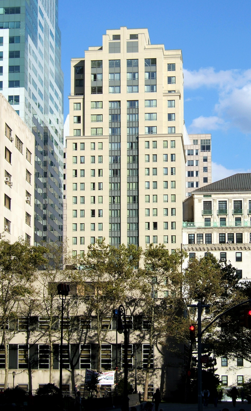New York Marriott at the Brooklyn Bridge Expansion The Skyscraper Center