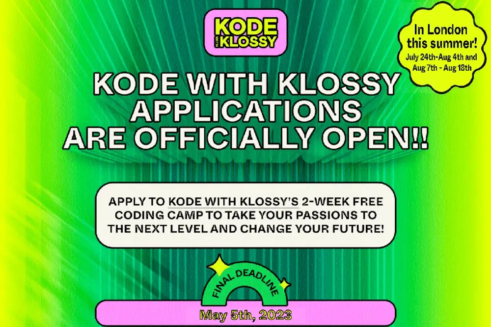 Kode With Klossy London Coding Camp Information Wandsworth Services