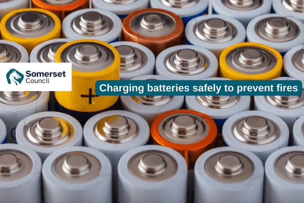 Charging batteries safely to prevent fires Support Services for Education