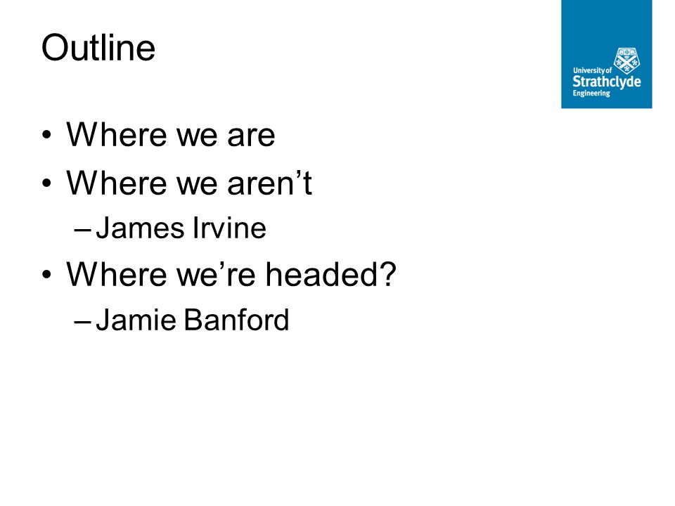 Assistive technologies where are we and where are we headed? James