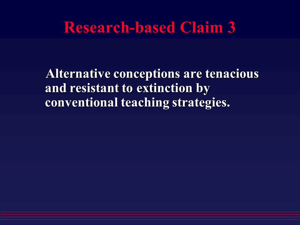 Alternative Conceptions Concept Change And Constructivism Ppt Download