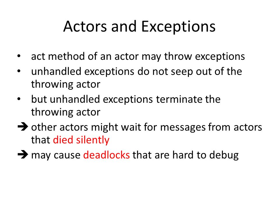 Programming Paradigms for Concurrency Lecture 9 Part III Message
