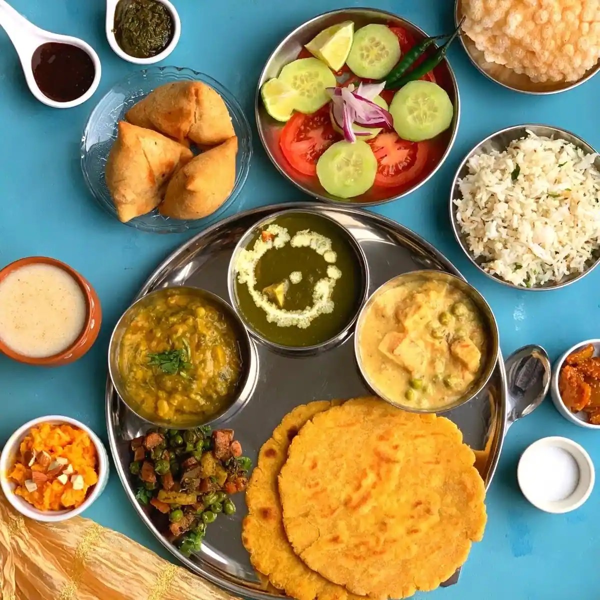 Punjabi Thali Learn About The 5 Authentic Dishes Served In It
