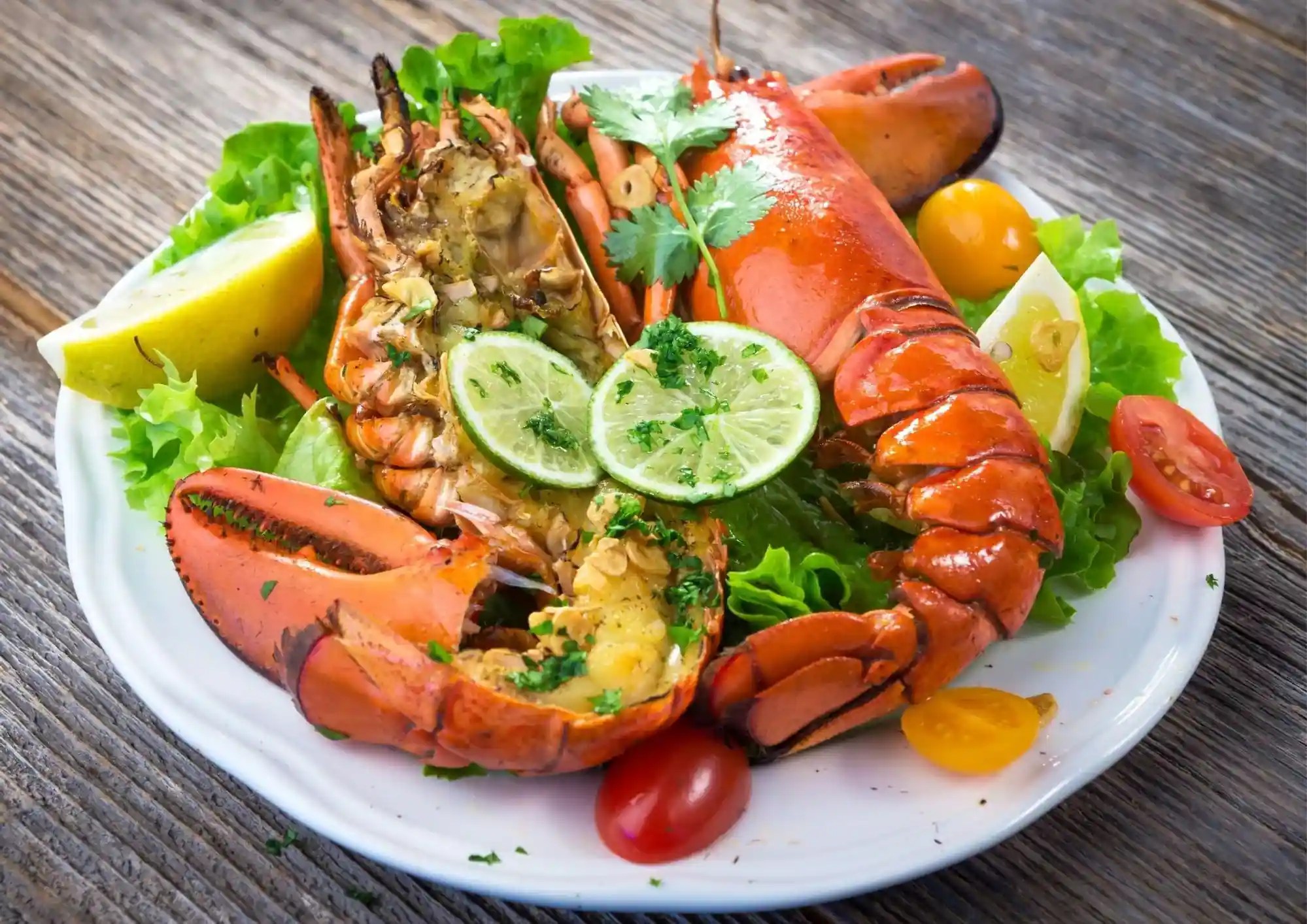 Grilled Lobster With Garlic Butter Recipe A Perfect Beginning To Your