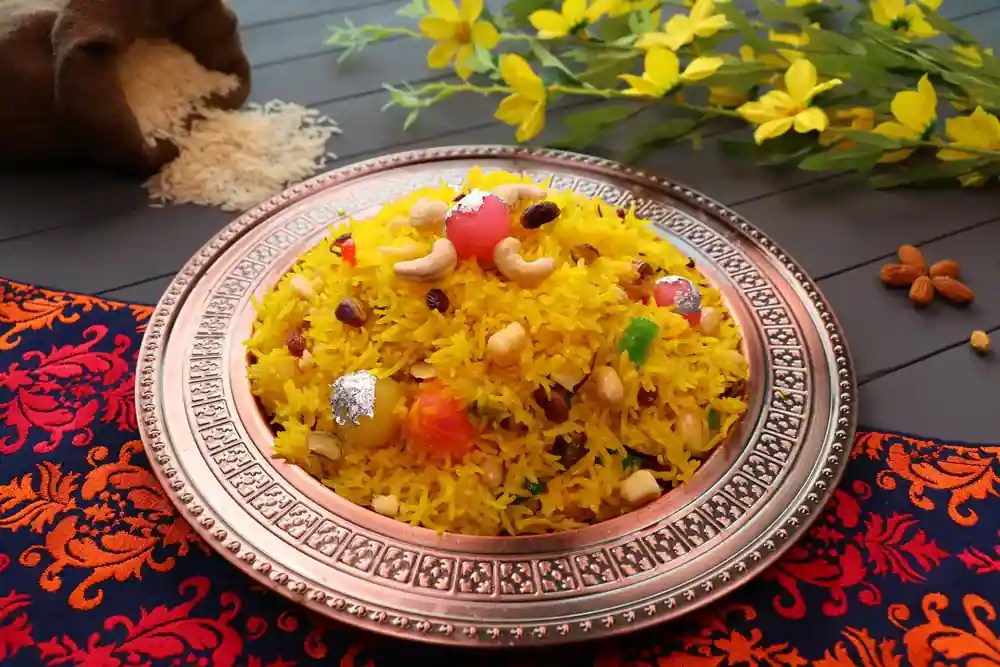 Zarda This Delectable Sweet Dish Is A Wedding Menu Staple