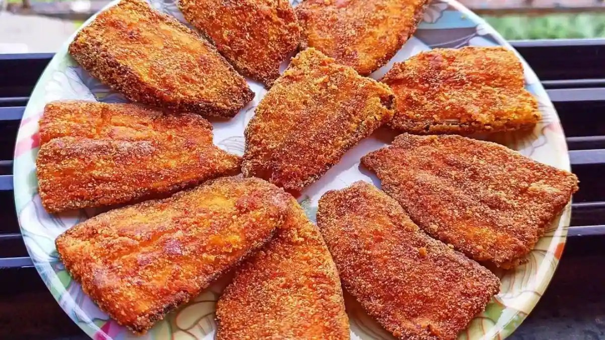 Kelyachi Kaap, A Vegetarian 'Fish' Fry From Maharashtra