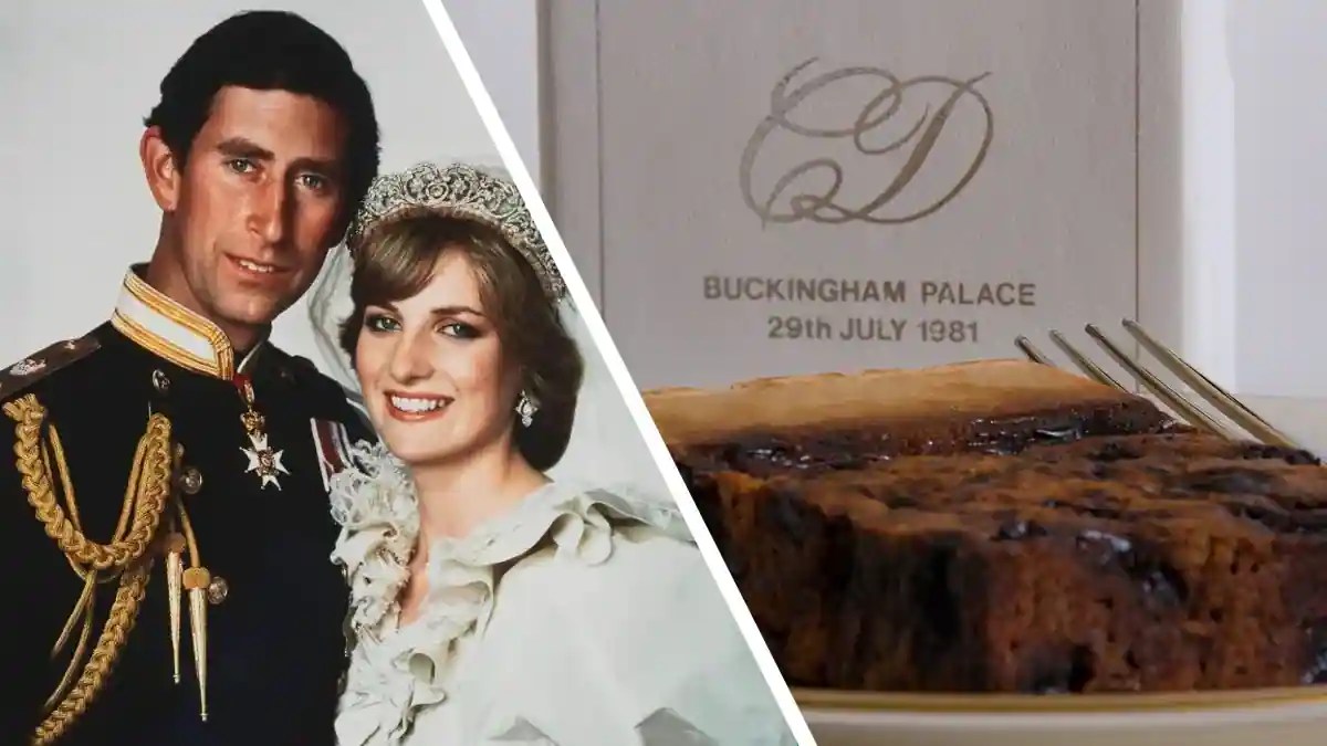 A Slice Of CharlesDiana’s Wedding Cake Sold For At Auction