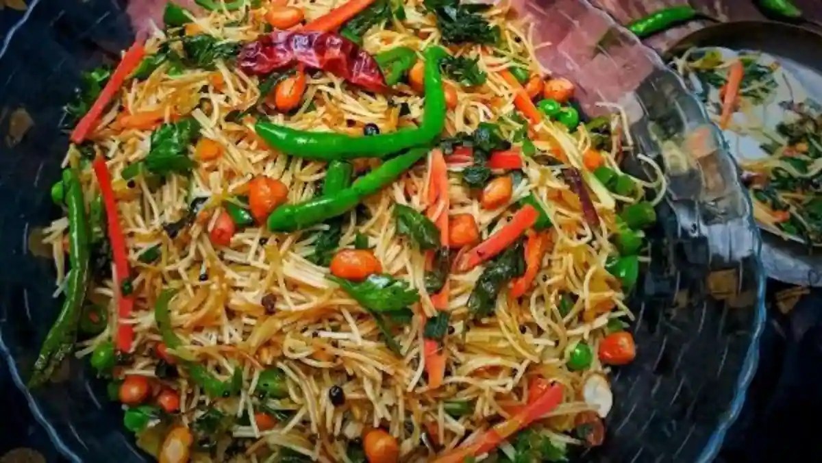 Vegetable Vermicelli Upma A Healthy Snack For Weight Loss