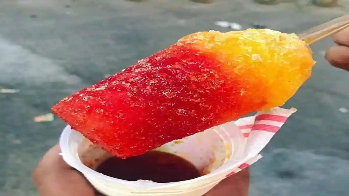 Chuski Aam Panna & Masala Shikanji Chuski Barf Ka Gola
