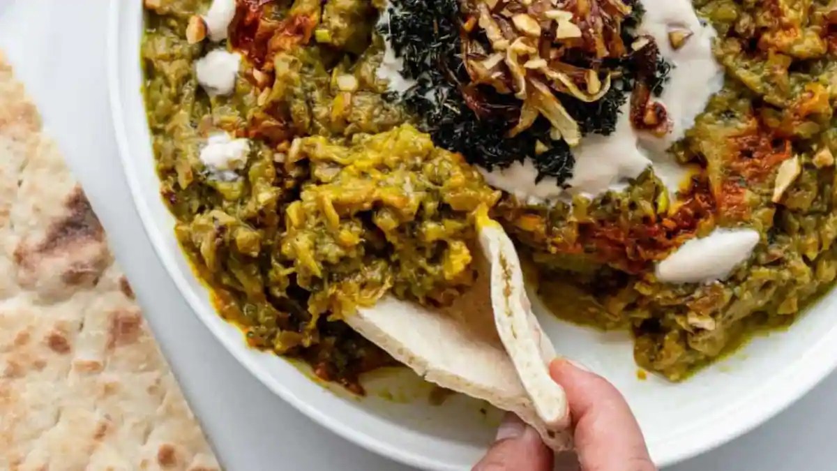 Nowruz 2023 Persian Kashk Bademjan, The Loaded Eggplant Dip