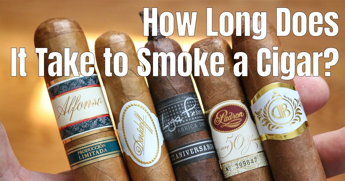 How Long Does it Take to Smoke a Cigar? Best Online Cigar Shopping