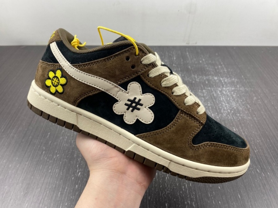 Water The Plant x Nike Dunk Low 'Black Brown'