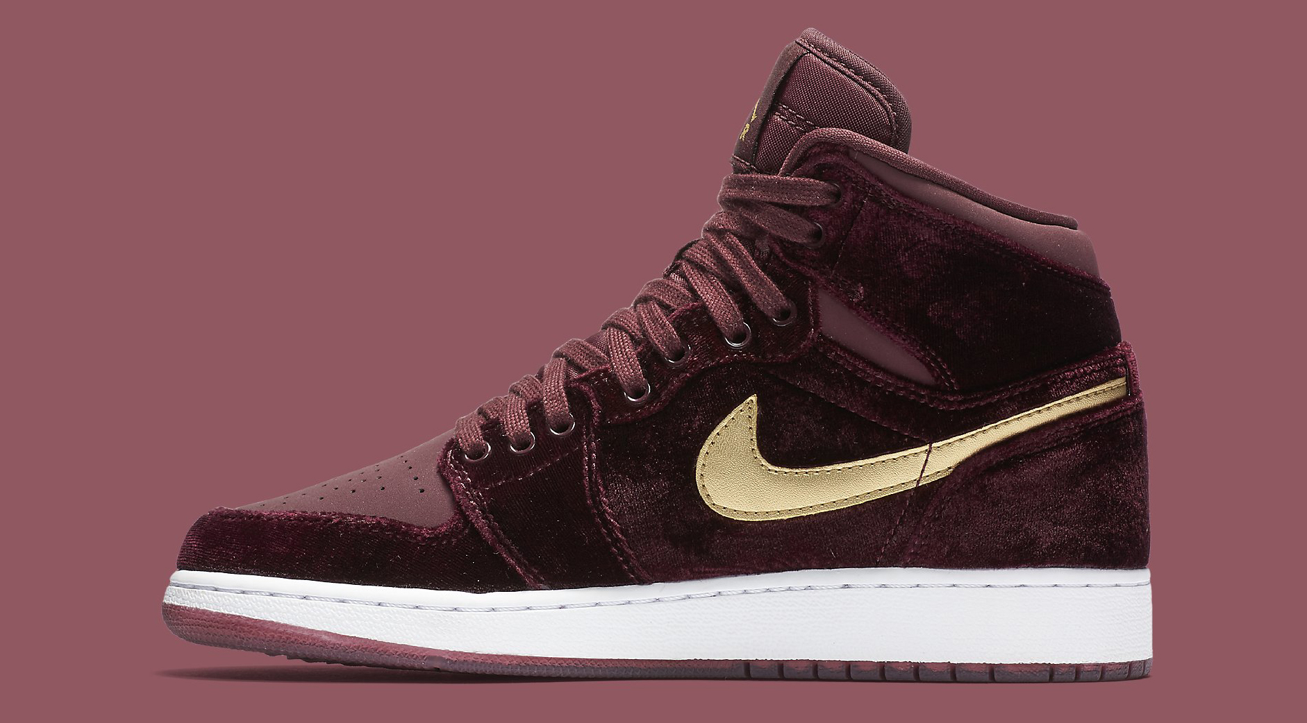 Red Velvet Air Jordan 1 Heiress Sole Collector